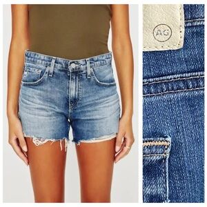 AG Adriano Goldschmied Hailey Cut Off Jean Shorts 29